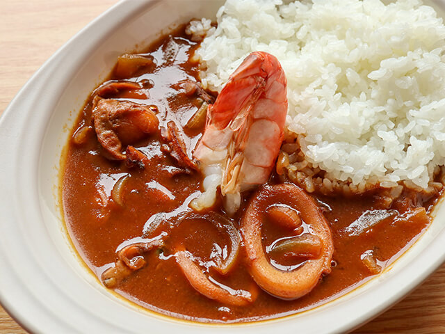 エンゼルシーフードカレー
