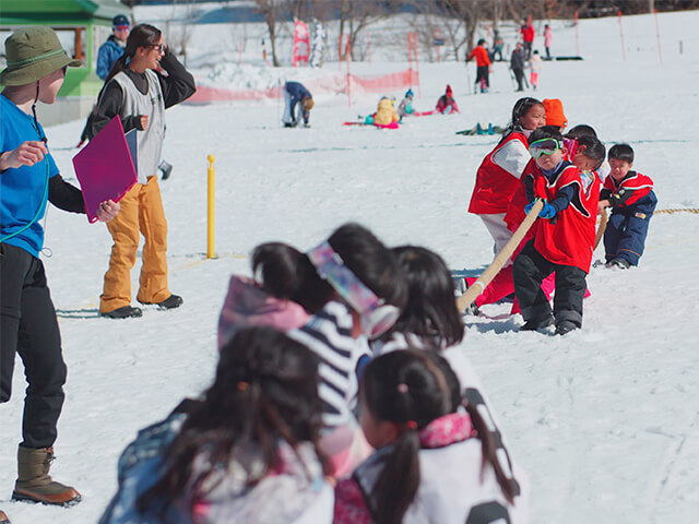 エンゼル雪上運動会