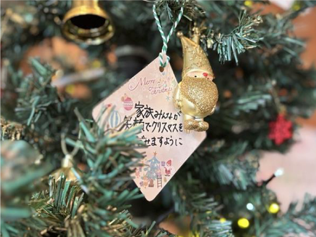 みんなでつくろうクリスマスツリー