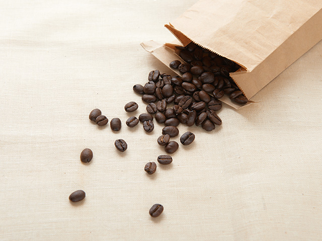 ホテル自家焙煎のコーヒー豆