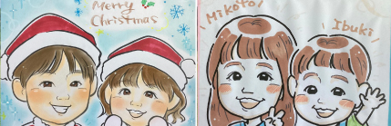 すぎともさんの“冬のおもいで似顔絵会”